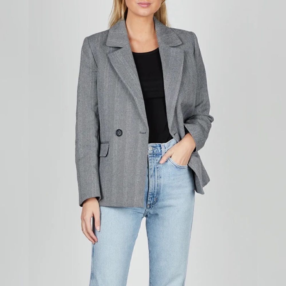 Anine Bing Becky Blazer Fishbone